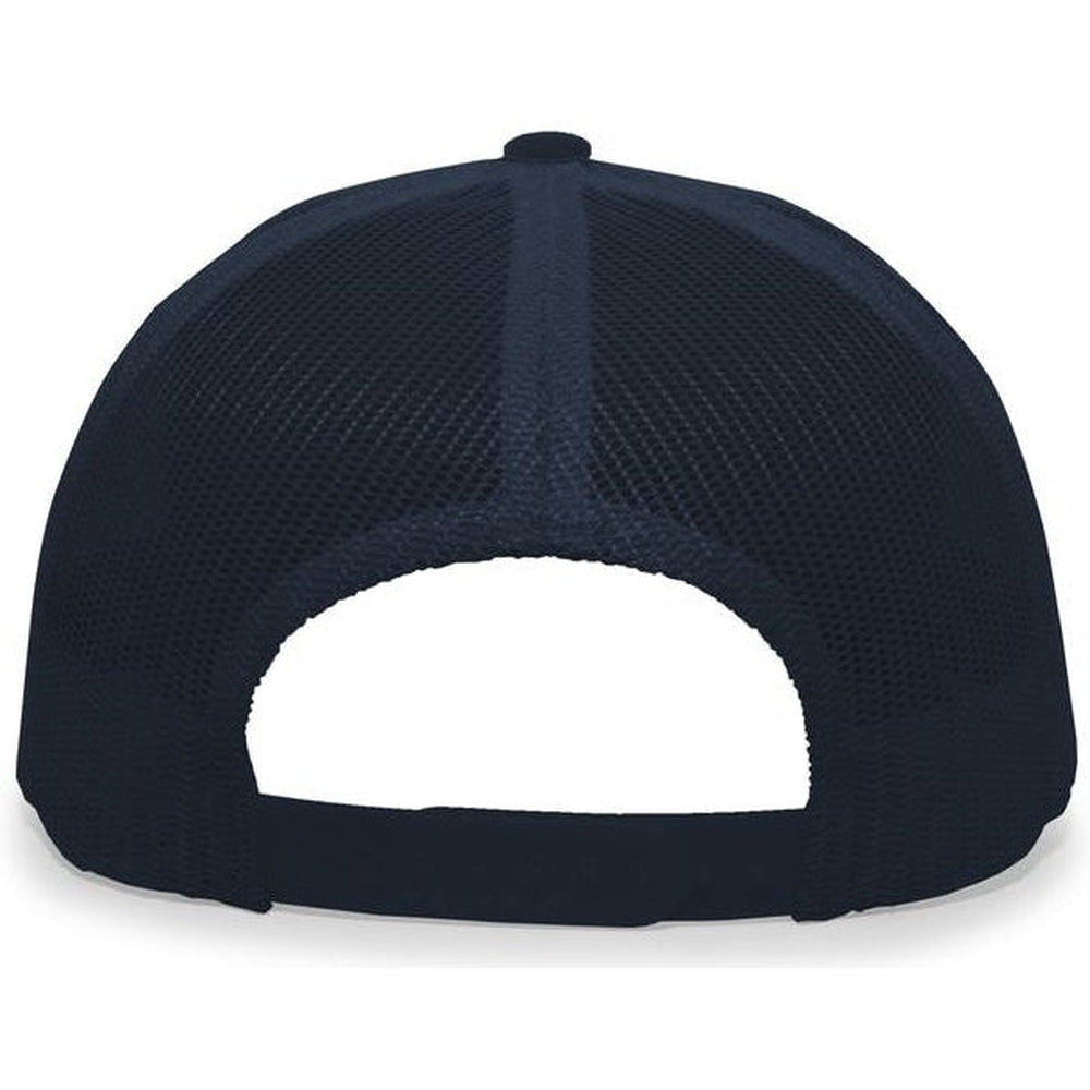 no-logo Pacific Headwear Trucker Snapback Cap-Caps-Pacific Headwear-Thread Logic 