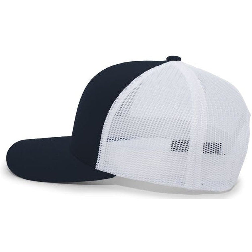 no-logo Pacific Headwear Trucker Snapback Cap-Caps-Pacific Headwear-Thread Logic 