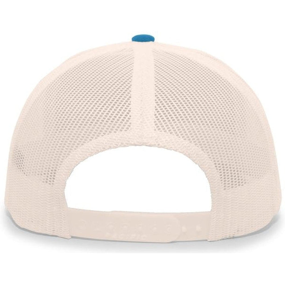 no-logo Pacific Headwear Trucker Snapback Cap-Caps-Pacific Headwear-Thread Logic 