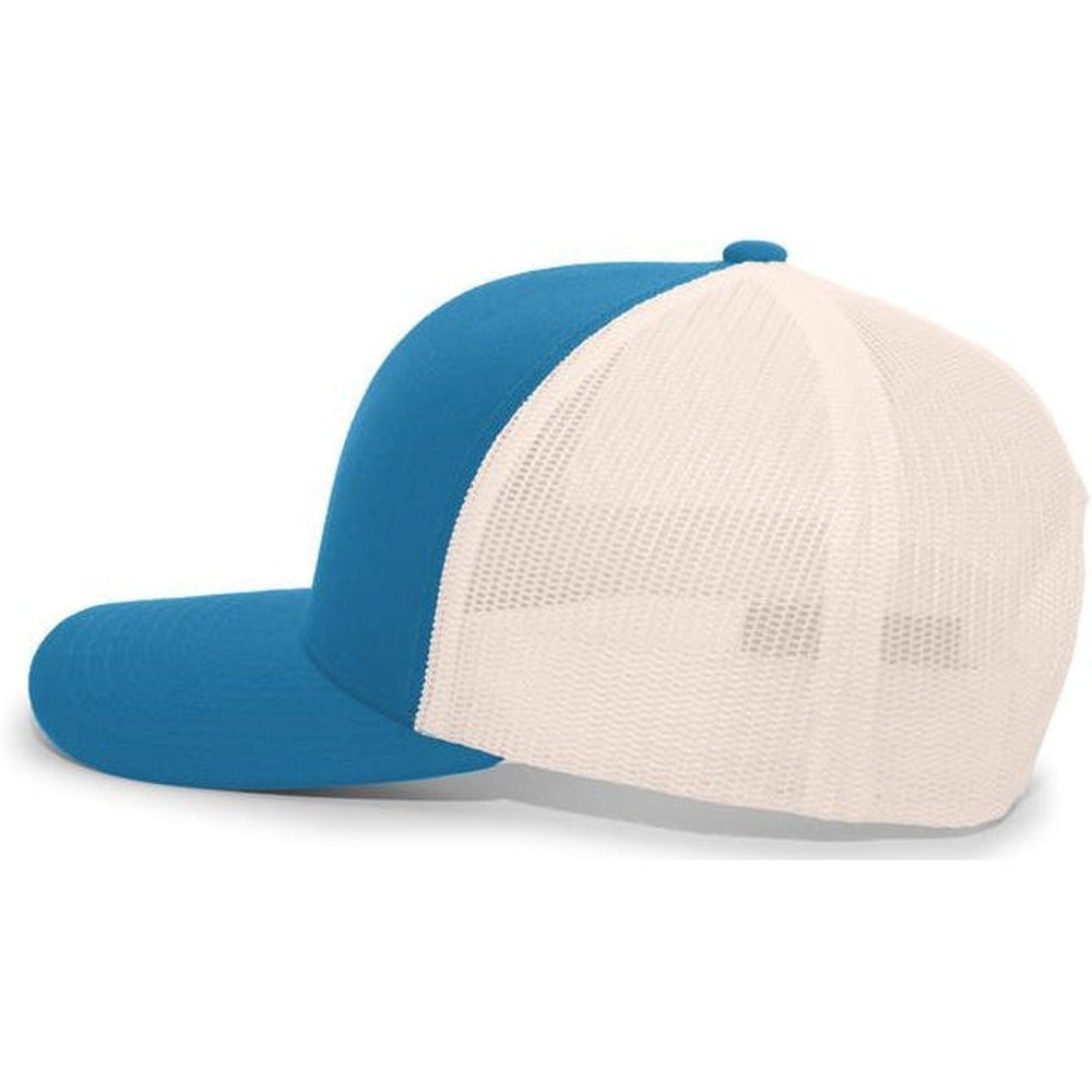 no-logo Pacific Headwear Trucker Snapback Cap-Caps-Pacific Headwear-Thread Logic 