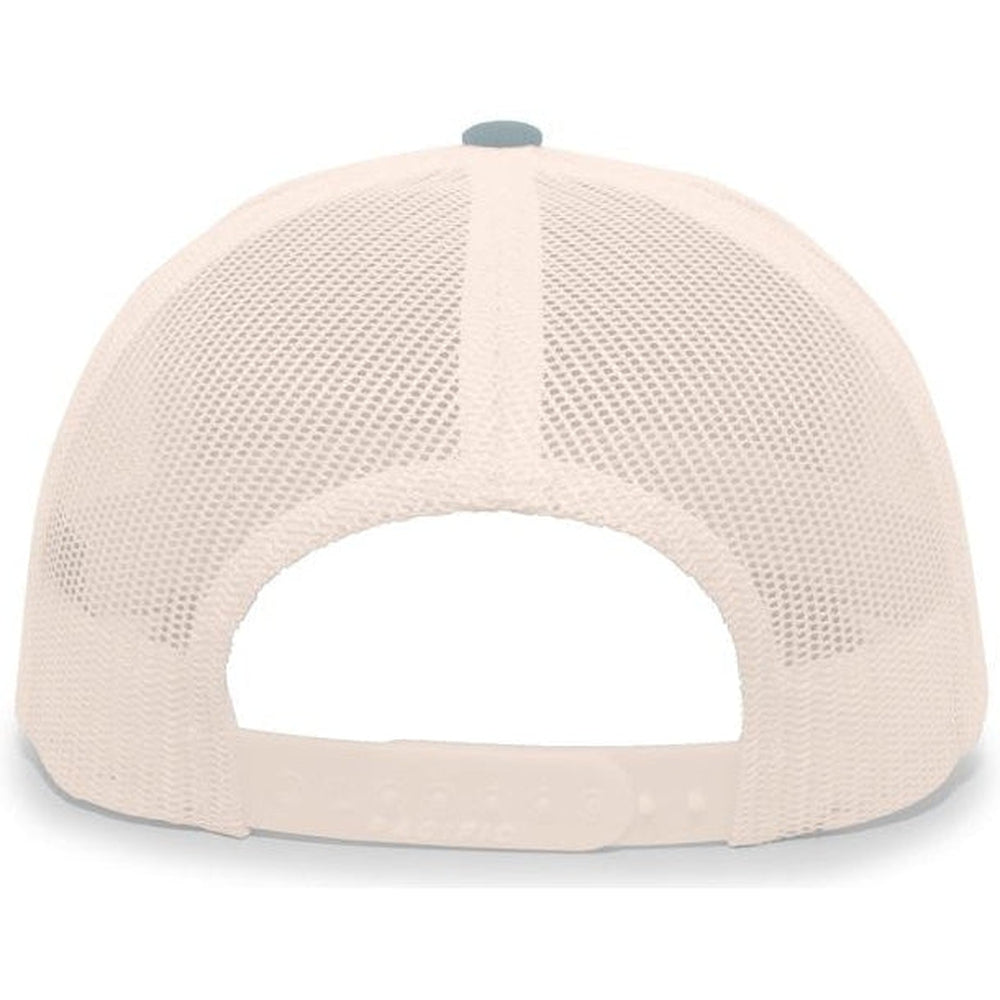no-logo Pacific Headwear Trucker Snapback Cap-Caps-Pacific Headwear-Thread Logic 