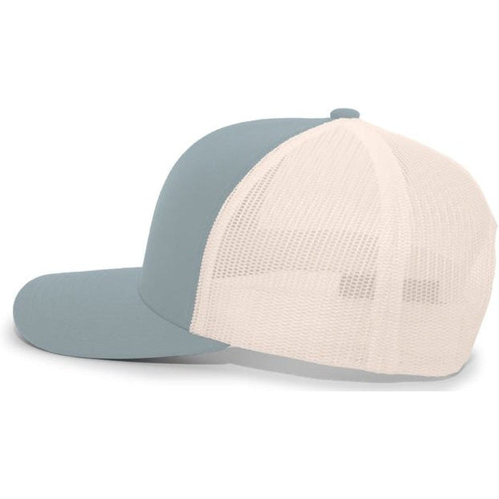no-logo Pacific Headwear Trucker Snapback Cap-Caps-Pacific Headwear-Thread Logic 