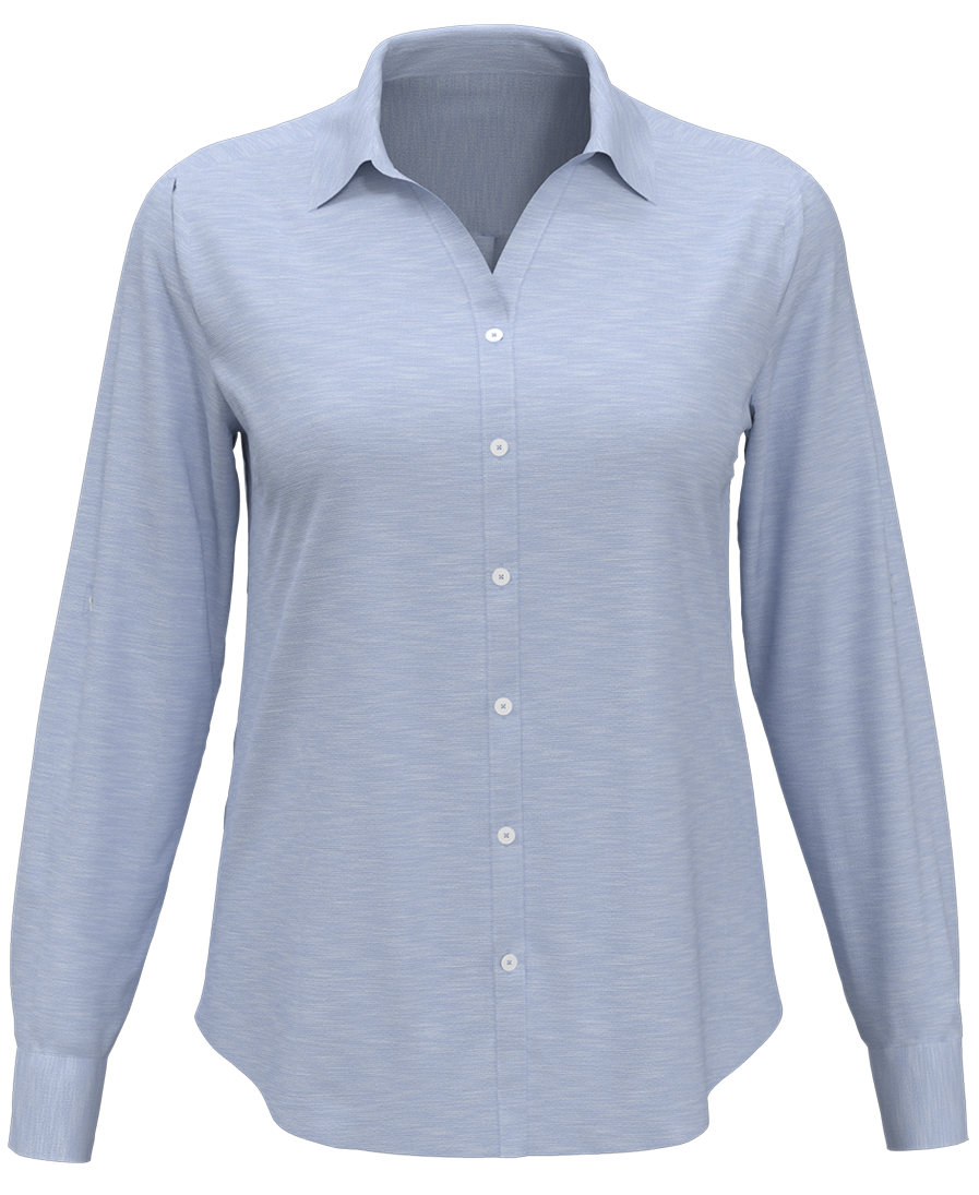 Perry Ellis PEW107 Shirt with Custom Embroidery Perry Ellis PEW107 Shirt with Custom Embroidery