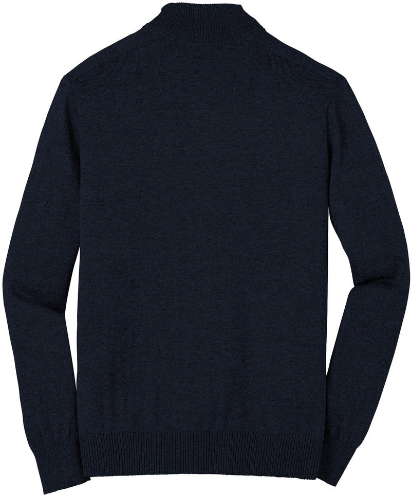 no-logo Port Authority 1/2-Zip Sweater-Regular-Port Authority-Thread Logic