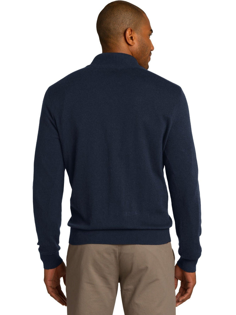 no-logo Port Authority 1/2-Zip Sweater-Regular-Port Authority-Thread Logic