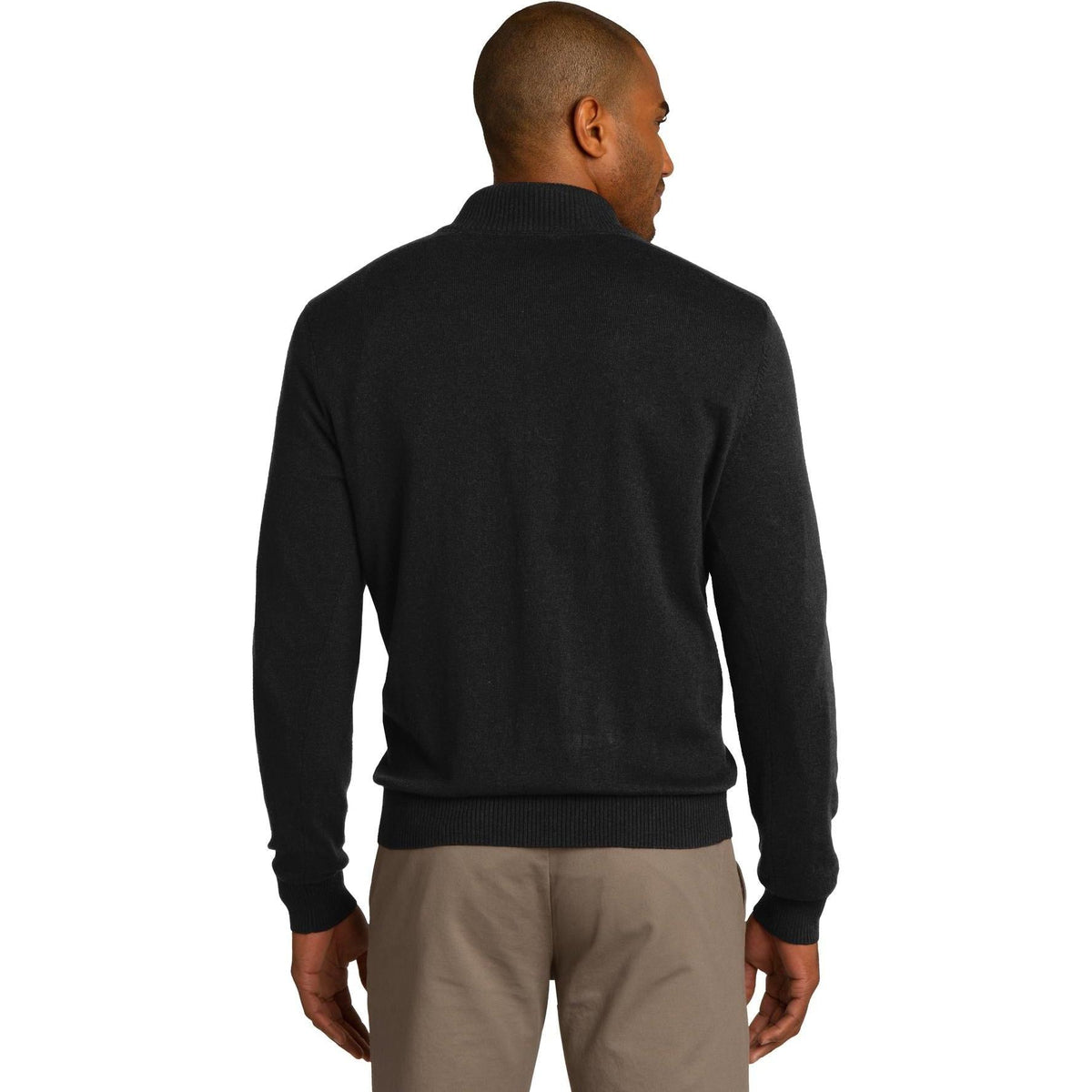no-logo Port Authority 1/2-Zip Sweater-Sweaters-Port Authority-Thread Logic