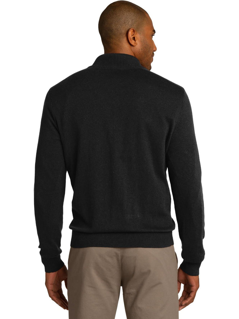 no-logo Port Authority 1/2-Zip Sweater-Regular-Port Authority-Thread Logic