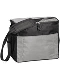 no-logo Port Authority 24-Can Cube Cooler-Regular-Port Authority-Grey/Black-Thread Logic