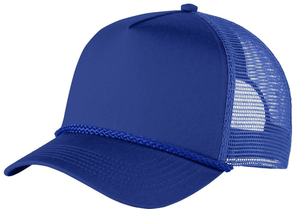 no-logo Port Authority 5-Panel Snapback Cap-Regular-Port Authority-Royal-OSFA-Thread Logic 