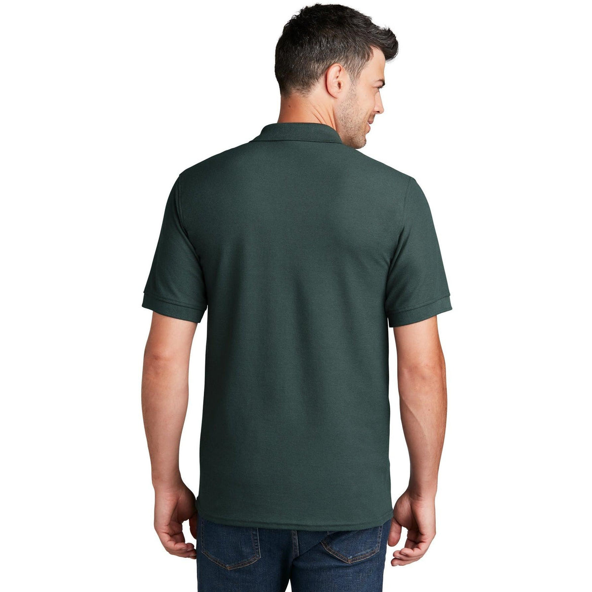 no-logo Port & Co Core Blend Pique Polo Shirt-Regular-Port Authority-Thread Logic