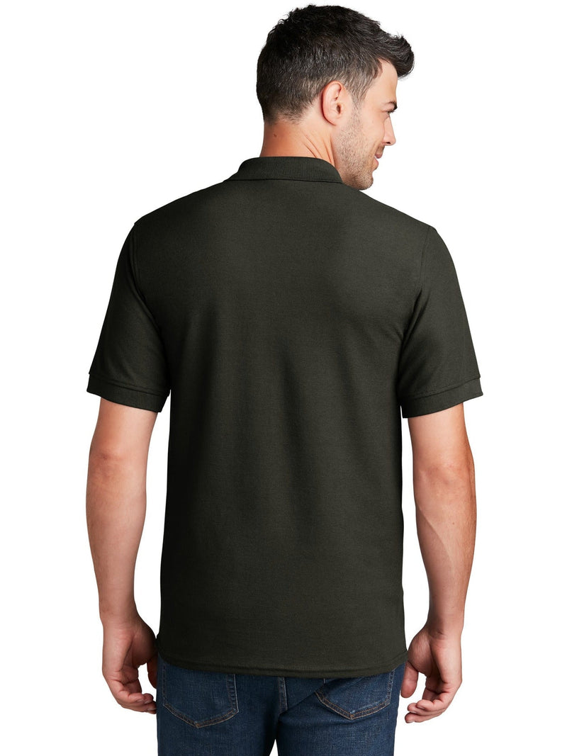 no-logo Port Authority 50/50 Pique Polo Shirt-Regular-Port Authority-Thread Logic