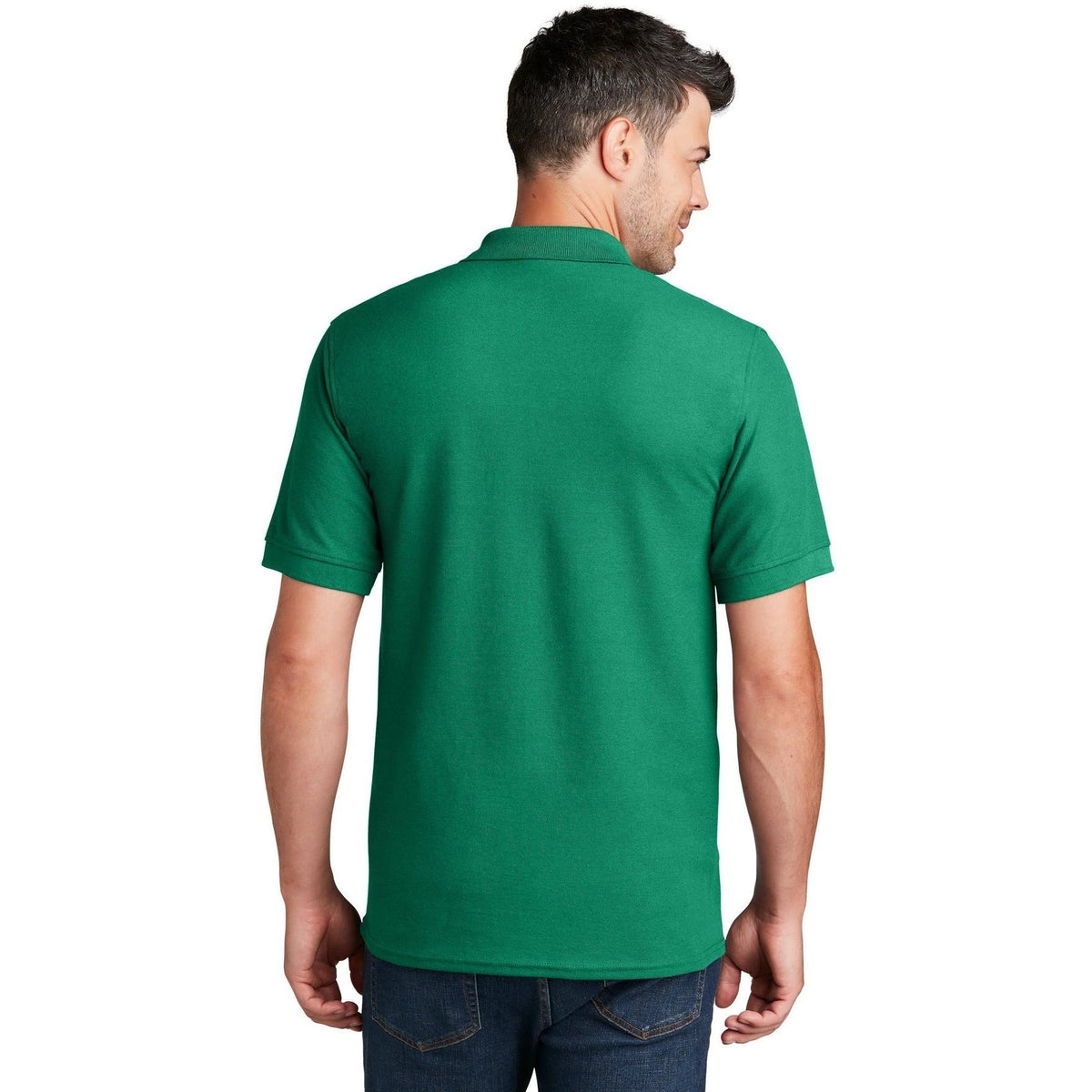 no-logo Port & Co Core Blend Pique Polo Shirt-Regular-Port Authority-Thread Logic