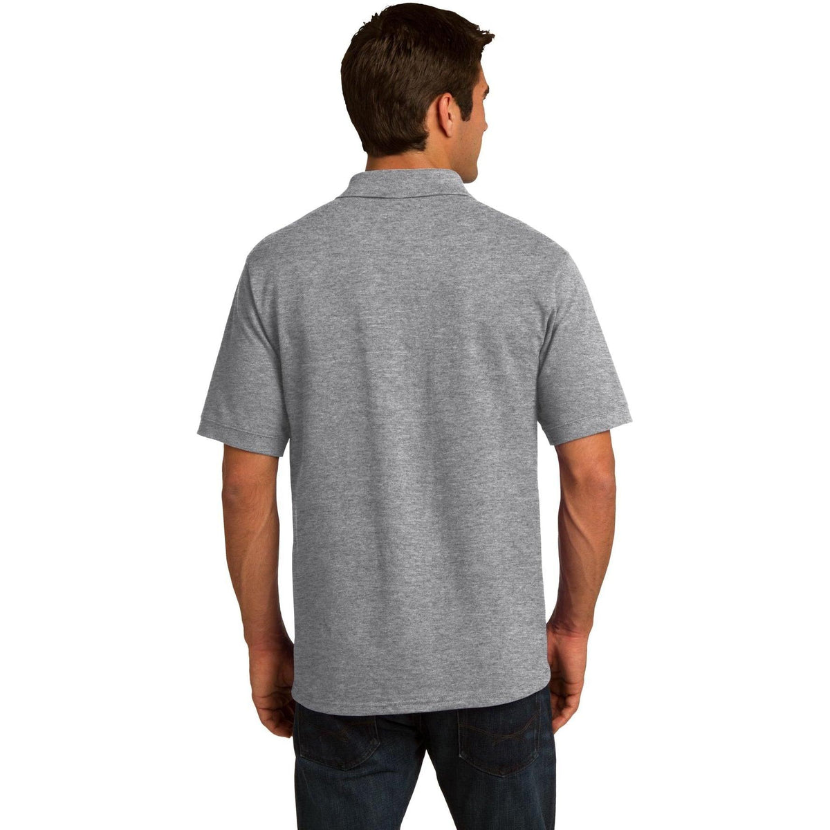 no-logo Port & Co Core Blend Pique Polo Shirt-Regular-Port Authority-Thread Logic