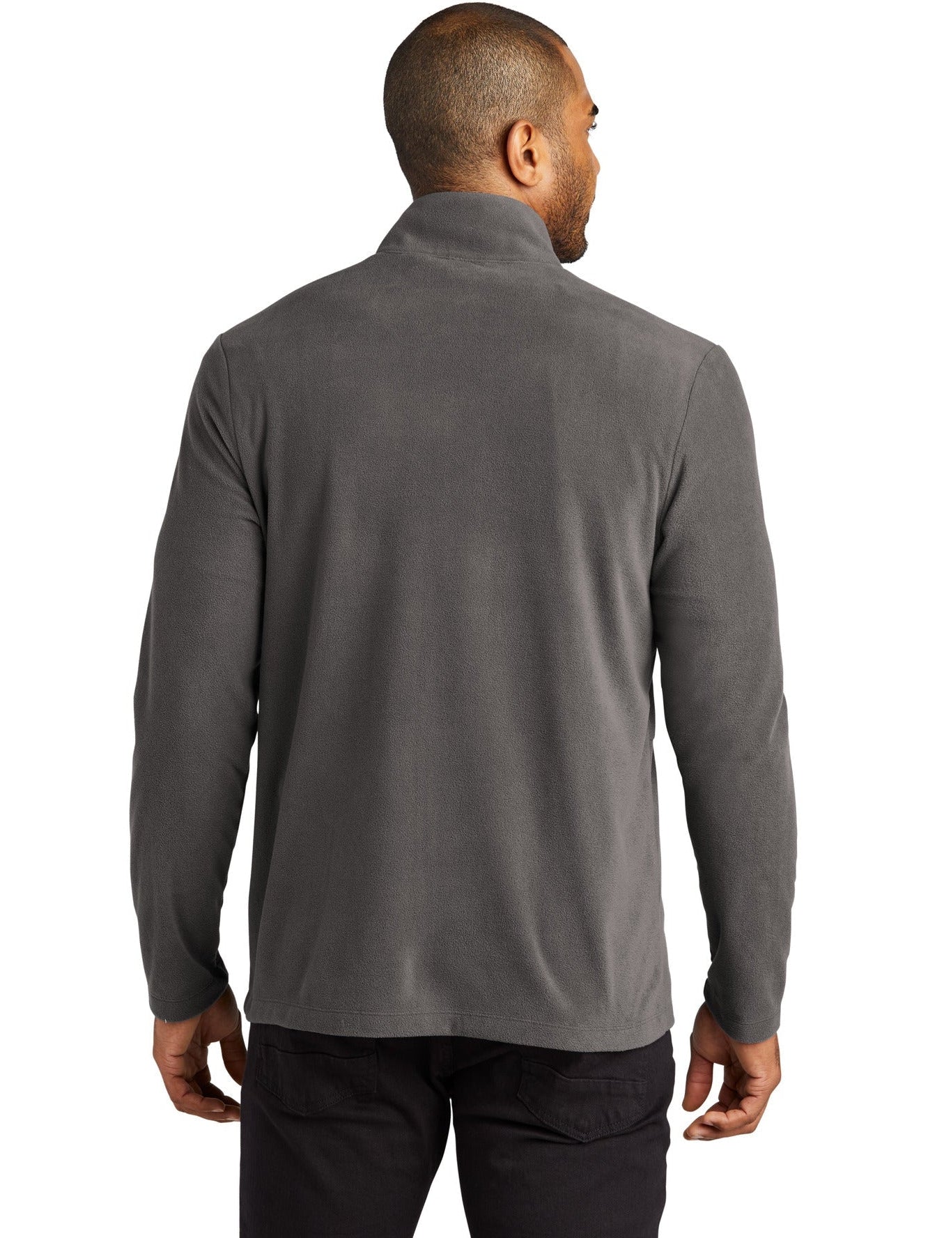 no-logo Port Authority Accord Microfleece Jacket-Regular-Port Authority-Thread Logic