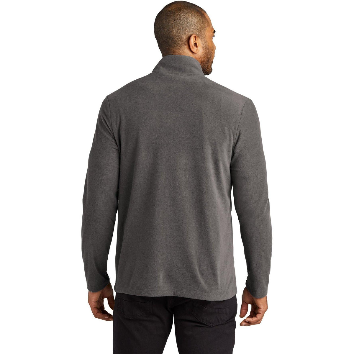 no-logo Port Authority Accord Microfleece Jacket-Regular-Port Authority-Thread Logic