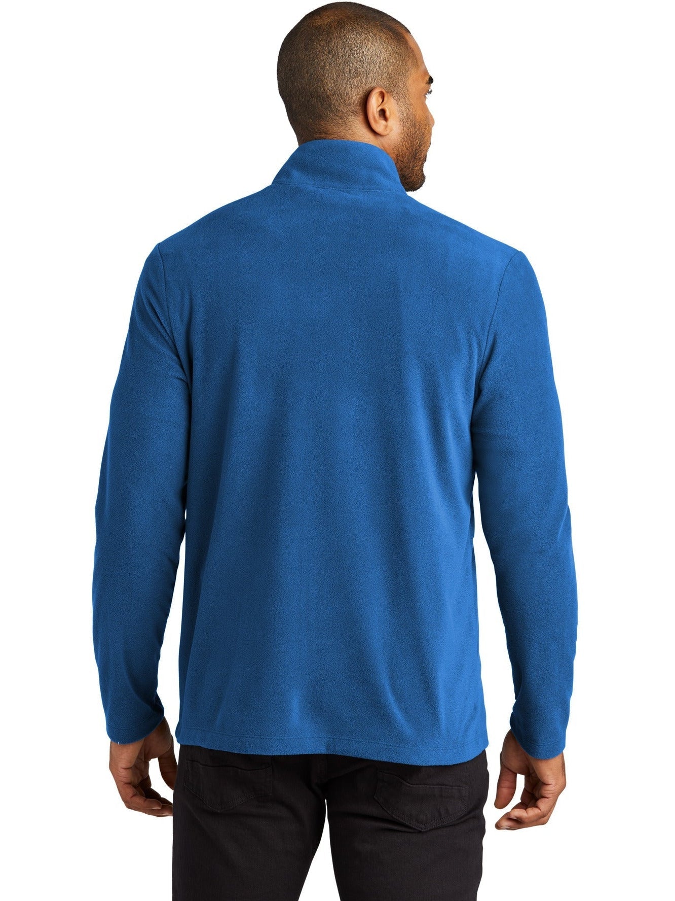 no-logo Port Authority Accord Microfleece Jacket-Regular-Port Authority-Thread Logic