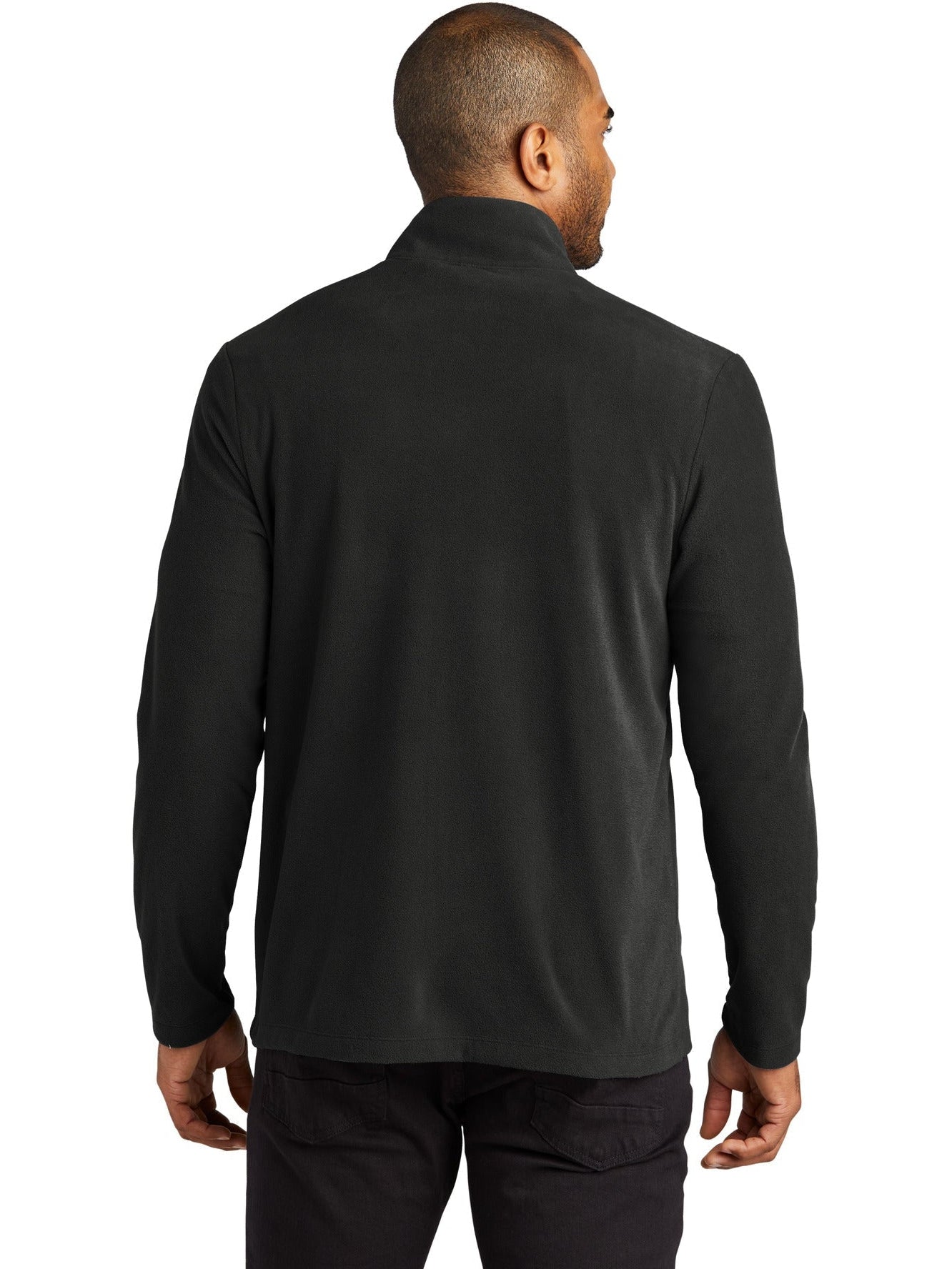 no-logo Port Authority Accord Microfleece Jacket-Regular-Port Authority-Thread Logic