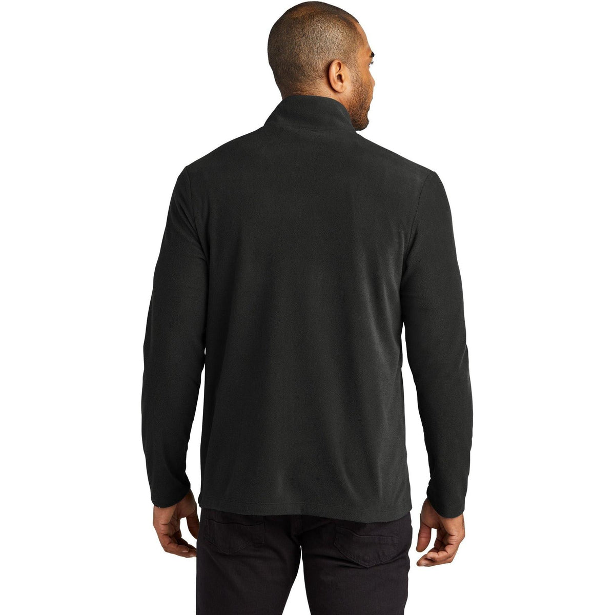 no-logo Port Authority Accord Microfleece Jacket-Regular-Port Authority-Thread Logic