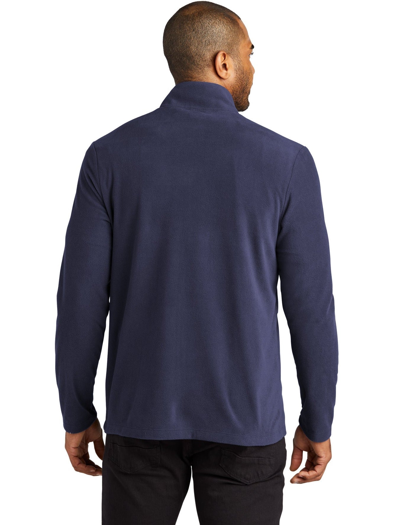no-logo Port Authority Accord Microfleece Jacket-Regular-Port Authority-Thread Logic