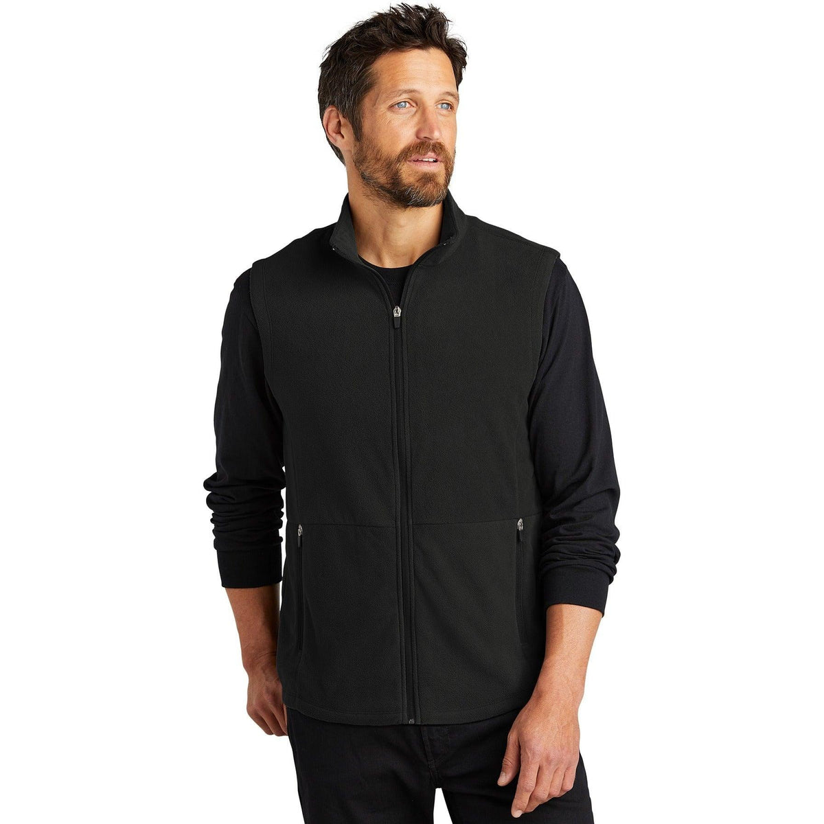 no-logo Port Authority Accord Microfleece Vest-Regular-Port Authority-Thread Logic