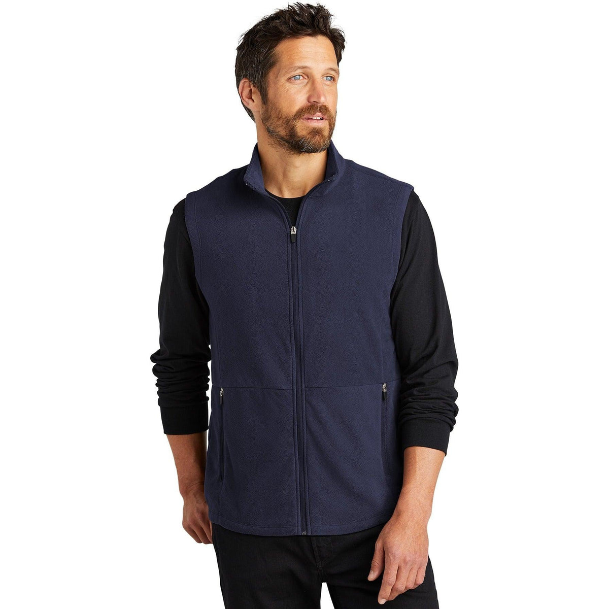 no-logo Port Authority Accord Microfleece Vest-Regular-Port Authority-Thread Logic