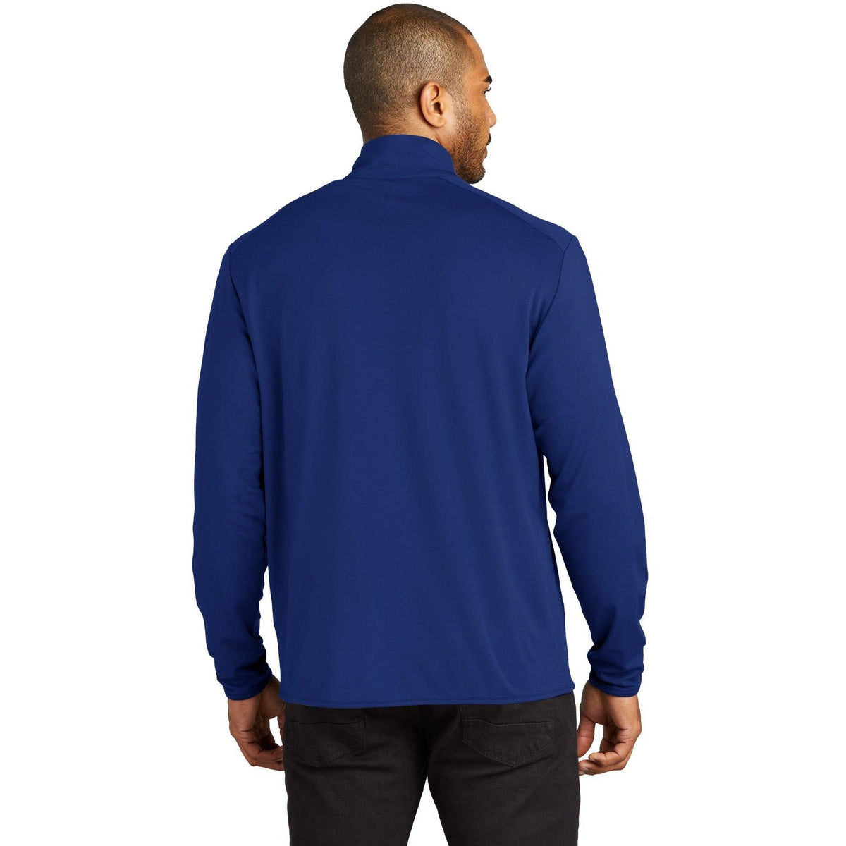 no-logo Port Authority Accord Stretch Fleece Full-Zip-Regular-Port Authority-Thread Logic