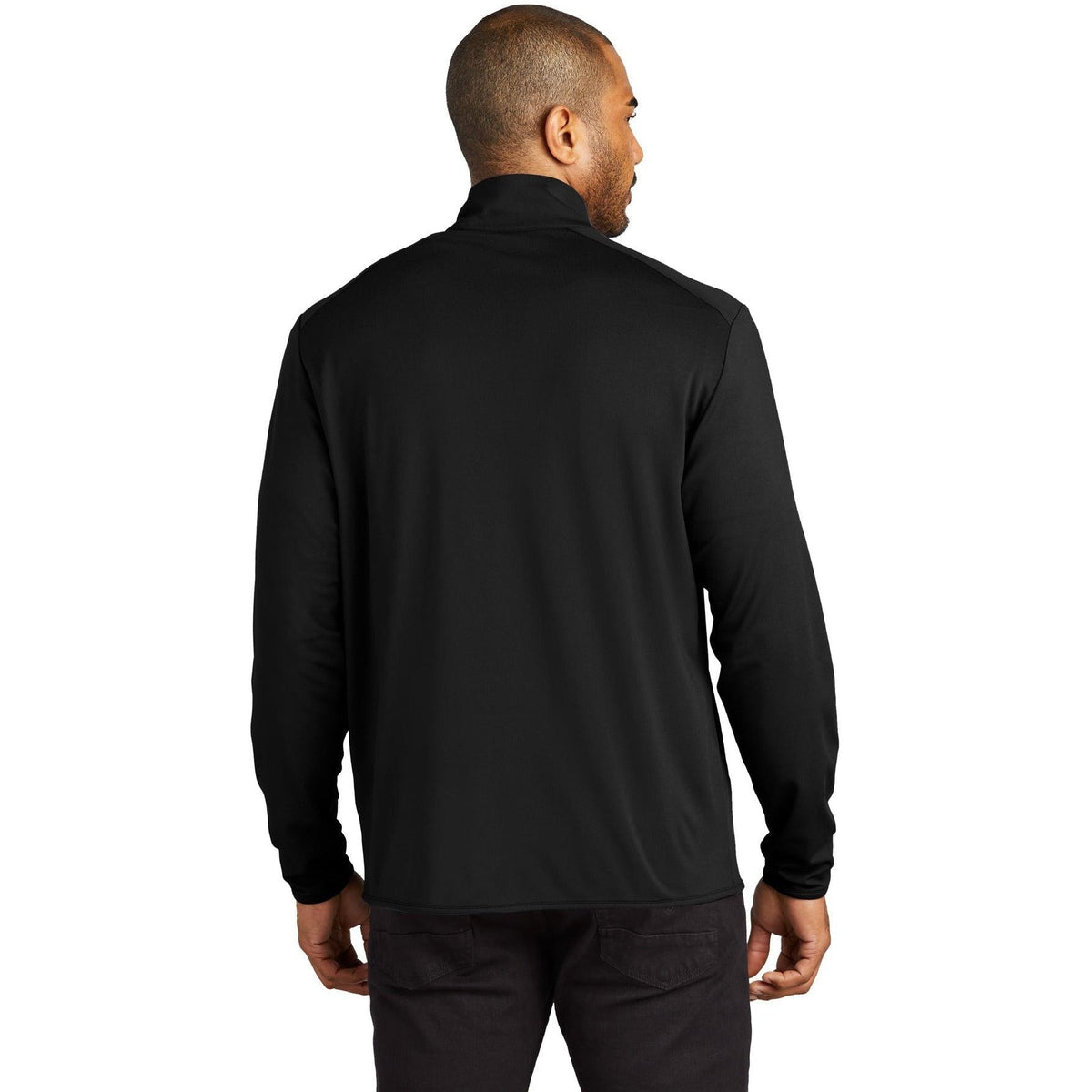 no-logo Port Authority Accord Stretch Fleece Full-Zip-Regular-Port Authority-Thread Logic