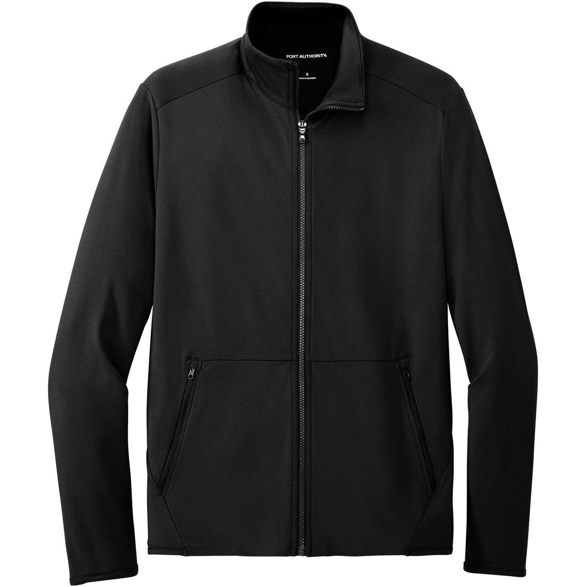 no-logo Port Authority Accord Stretch Fleece Full-Zip