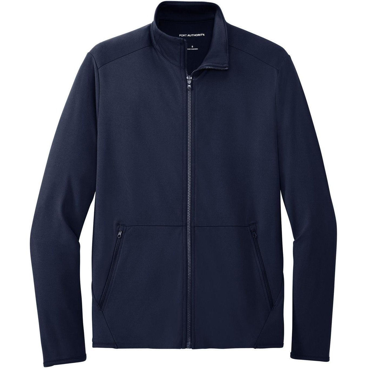 no-logo Port Authority Accord Stretch Fleece Full-Zip