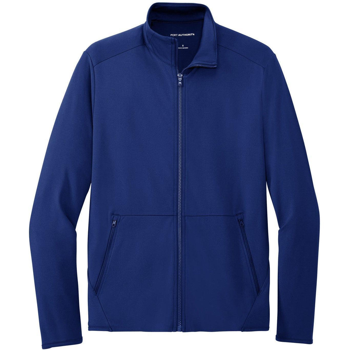 no-logo Port Authority Accord Stretch Fleece Full-Zip