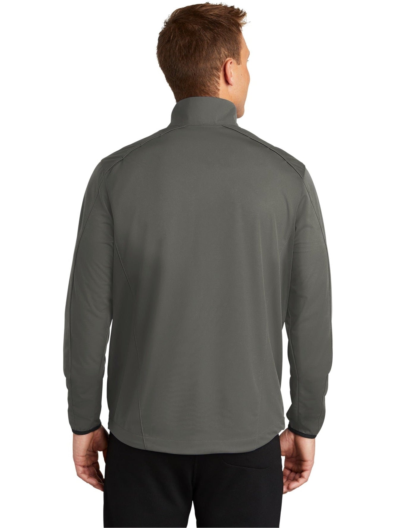 no-logo Port Authority Active 1/2 Zip Lightweight Soft Shell Jacket-Regular-Port Authority-Thread Logic