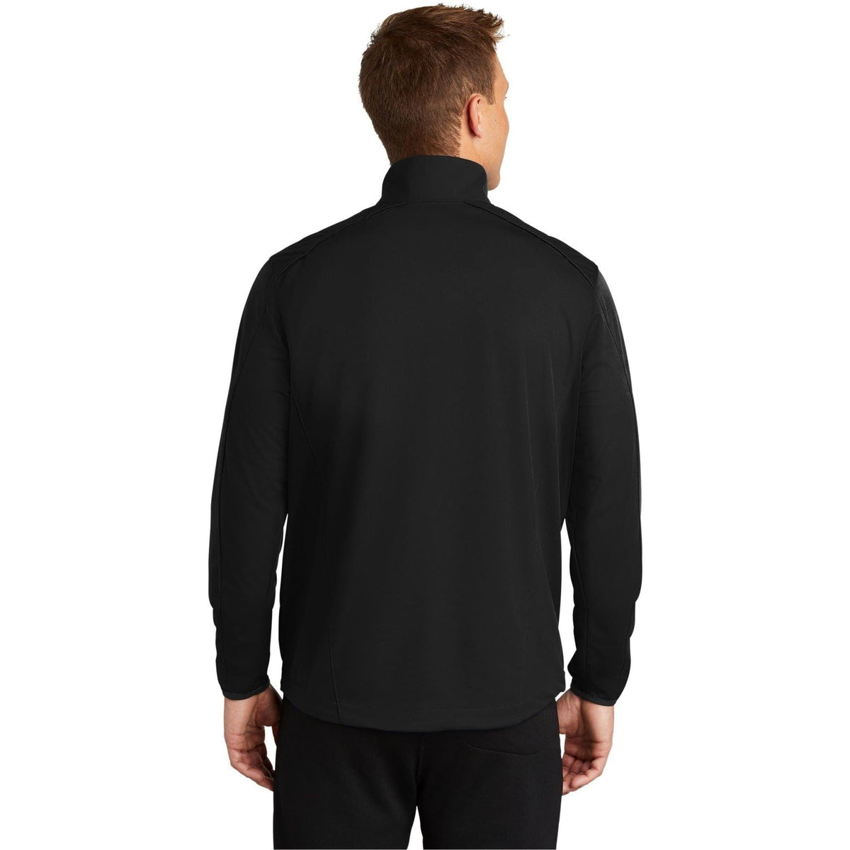 no-logo Port Authority Active 1/2 Zip Lightweight Soft Shell Jacket-Regular-Port Authority-Thread Logic