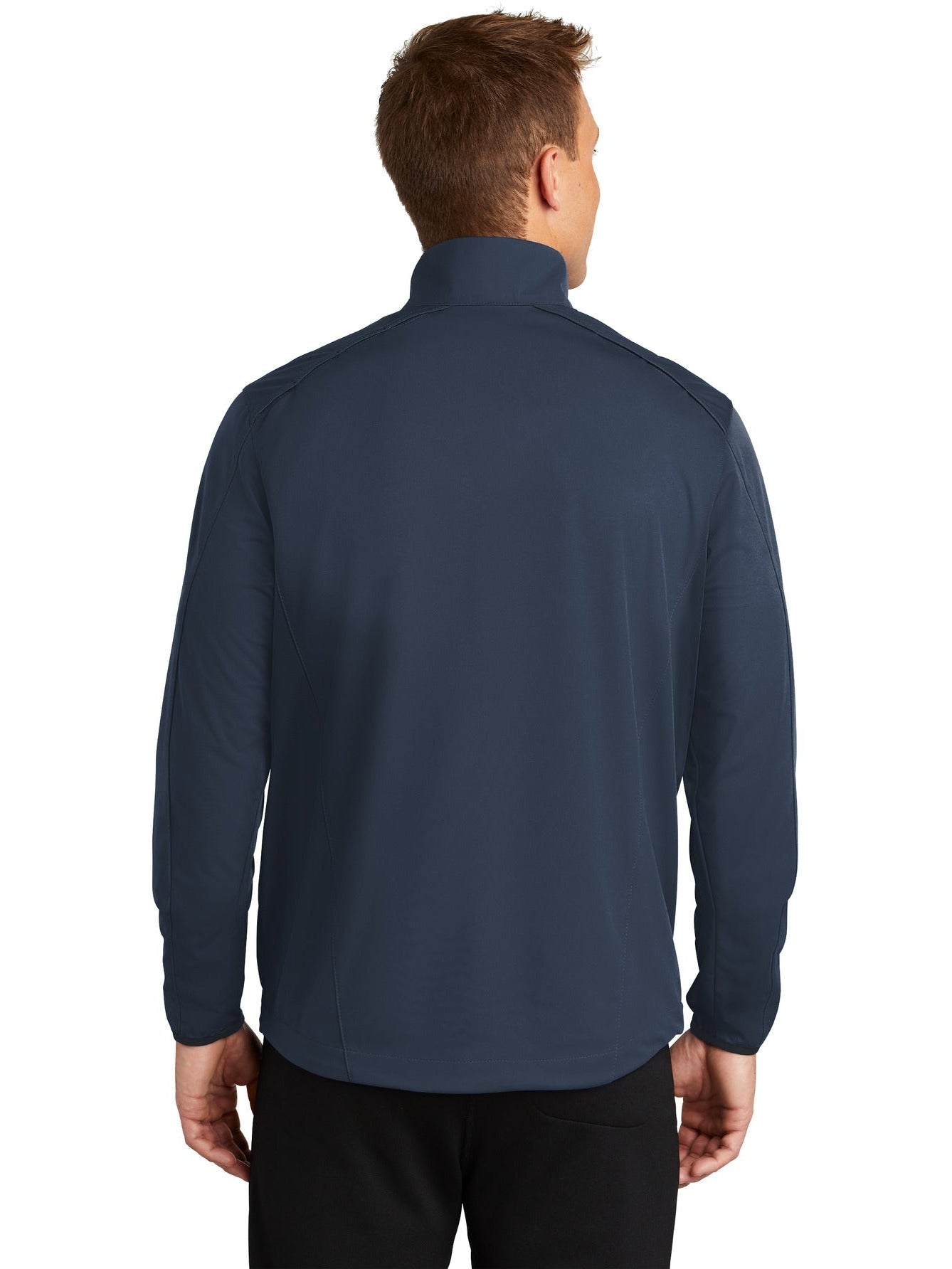 no-logo Port Authority Active 1/2 Zip Lightweight Soft Shell Jacket-Regular-Port Authority-Thread Logic