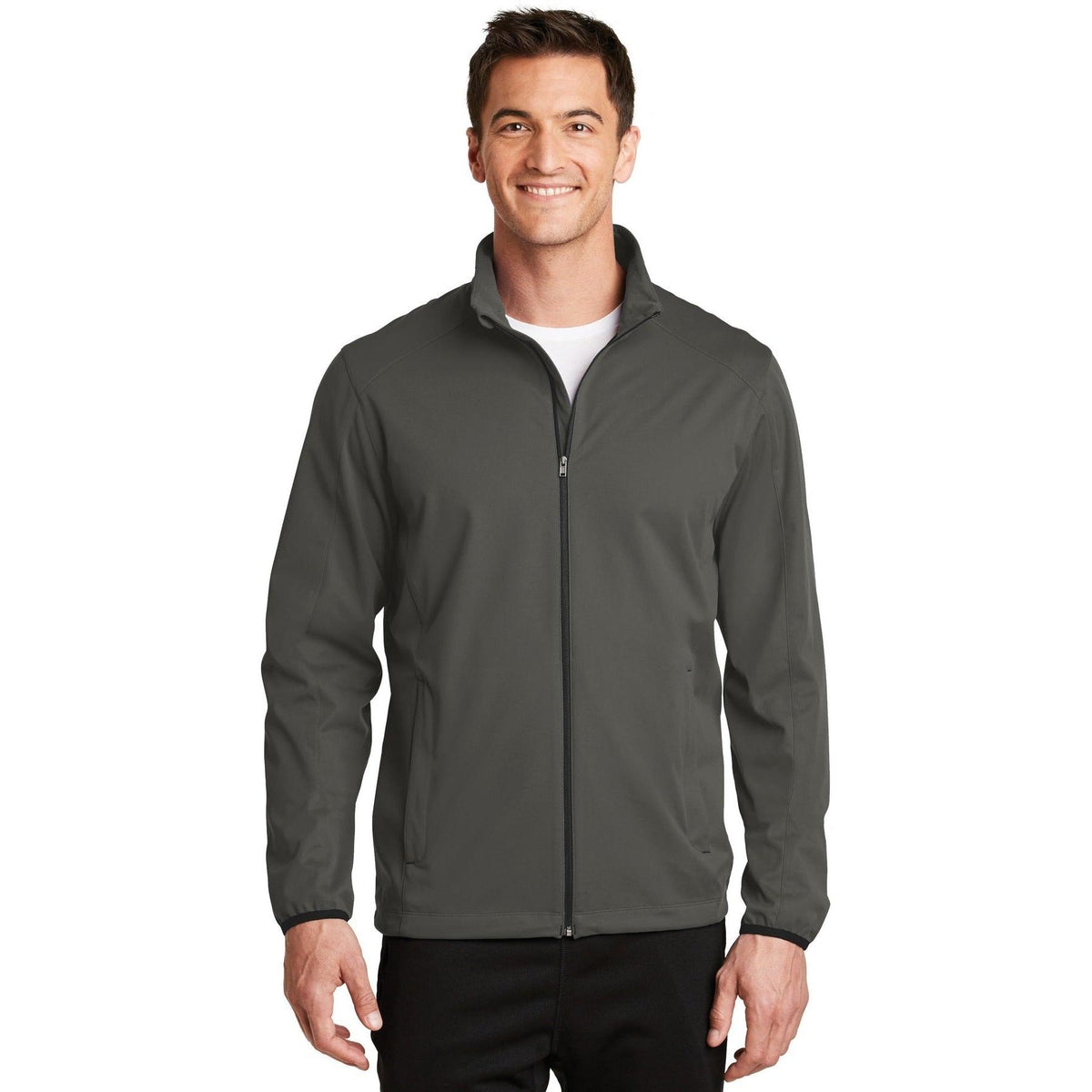 no-logo Port Authority Active Lightweight Soft Shell Jacket-Regular-Port Authority-Thread Logic
