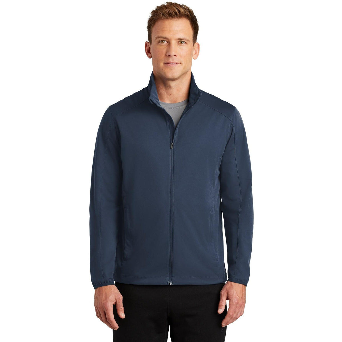 no-logo Port Authority Active Lightweight Soft Shell Jacket-Regular-Port Authority-Thread Logic
