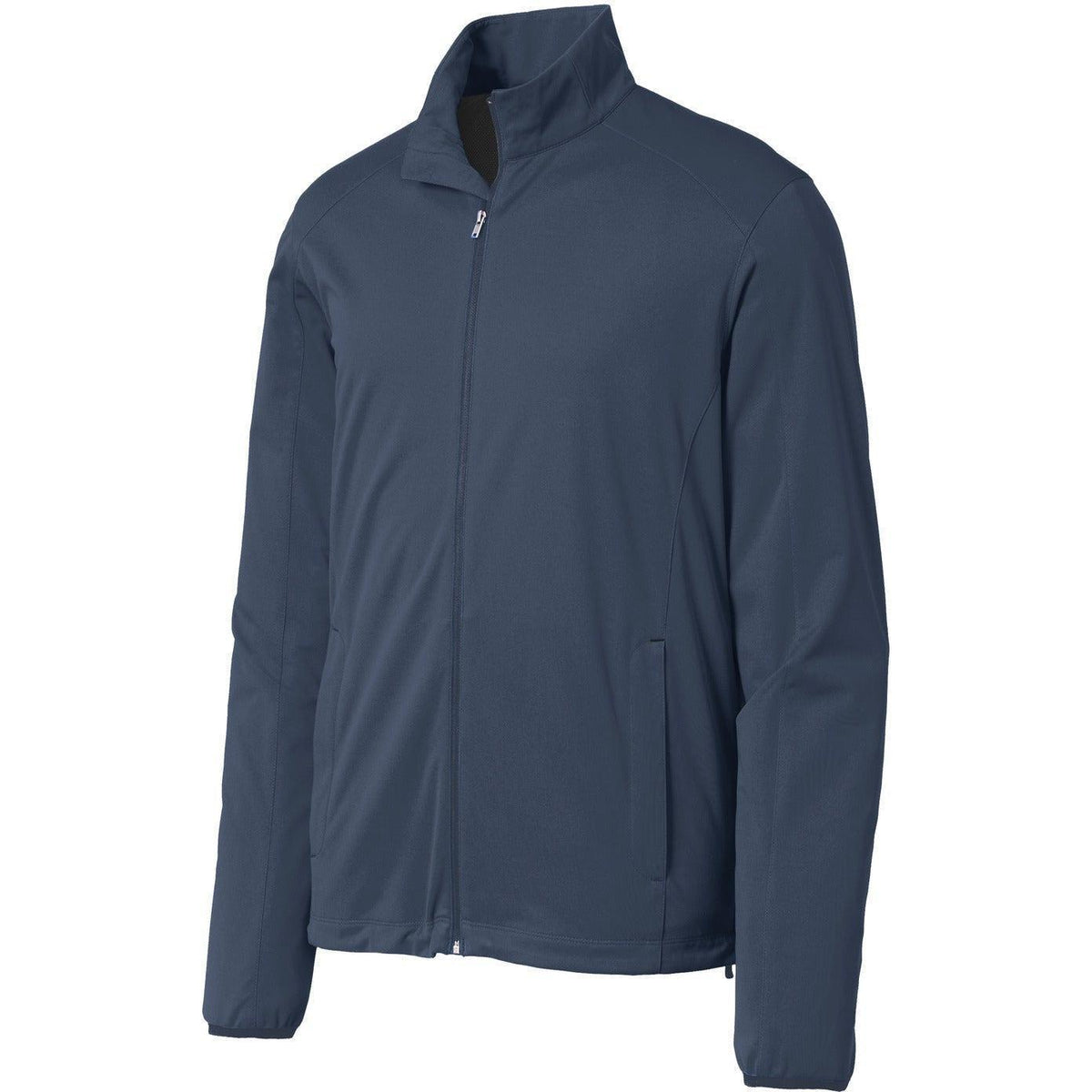 no-logo Port Authority Active Lightweight Soft Shell Jacket-Regular-Port Authority-Dress Blue Navy-S-Thread Logic