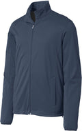 Port Authority Active Lightweight Soft Shell Jacket-Regular-Port Authority-Dress Blue Navy-S-Thread Logic