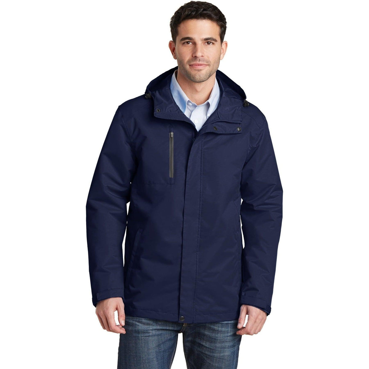 no-logo Port Authority All-Conditions Jacket-Regular-Port Authority-Thread Logic
