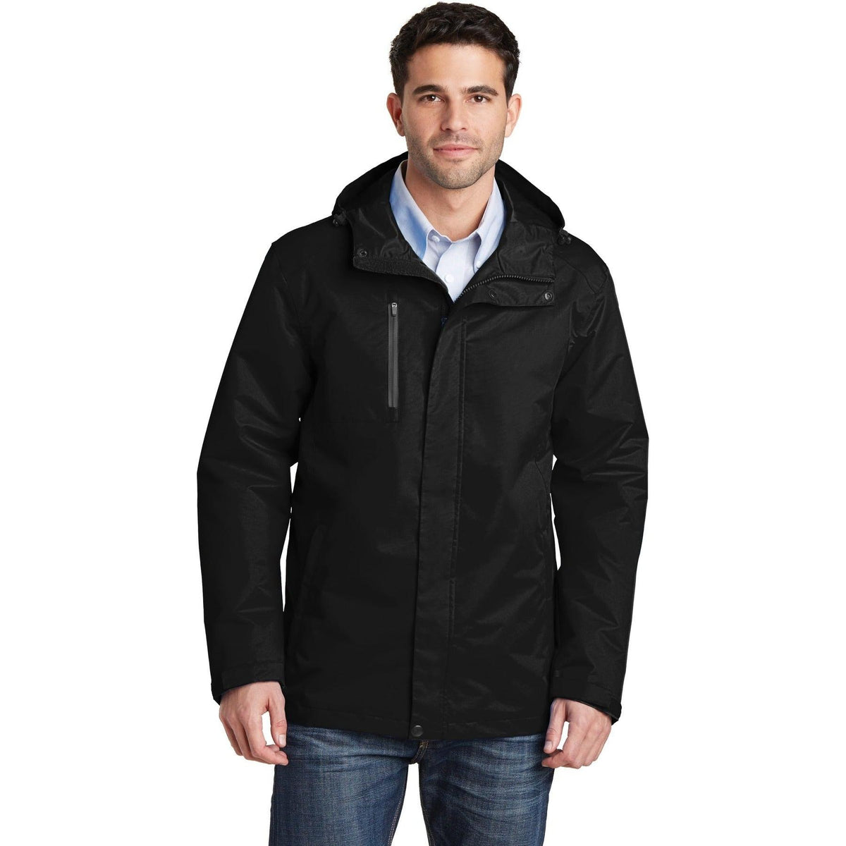 no-logo Port Authority All-Conditions Jacket-Regular-Port Authority-Thread Logic