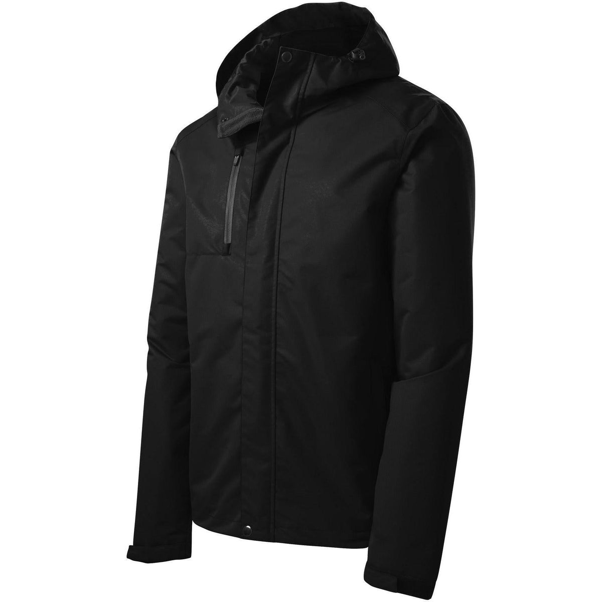 no-logo Port Authority All-Conditions Jacket-Regular-Port Authority-Black-S-Thread Logic