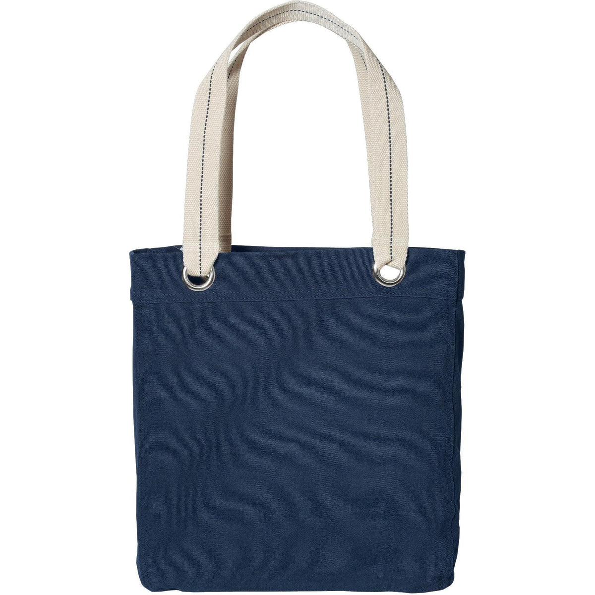 no-logo Port Authority Allie Tote-Regular-Port Authority-Navy/Chili Red-Thread Logic