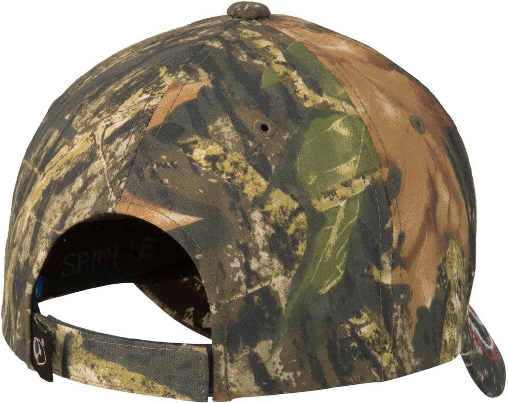 no-logo Port Authority Americana Contrast Stitch Camouflage Cap-Regular-Port & Company-Thread Logic 