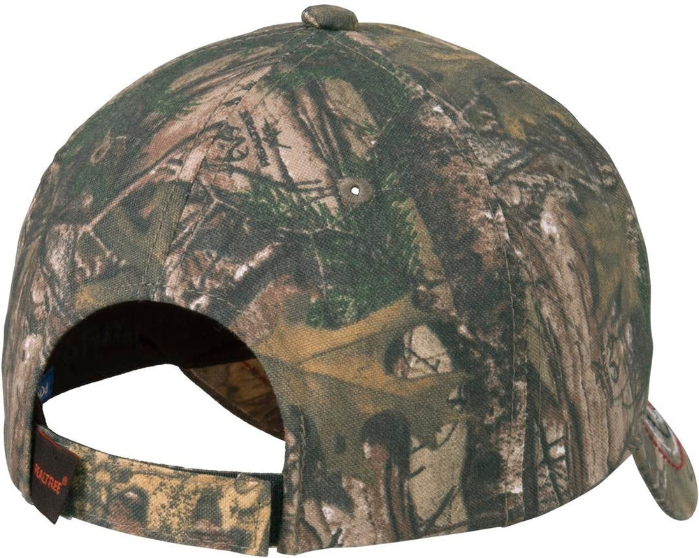 no-logo Port Authority Americana Contrast Stitch Camouflage Cap-Regular-Port & Company-Thread Logic 