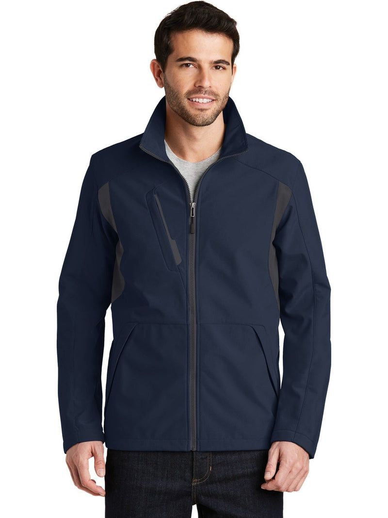 no-logo Port Authority Back-Block Soft Shell Jacket-Regular-Port Authority-Thread Logic