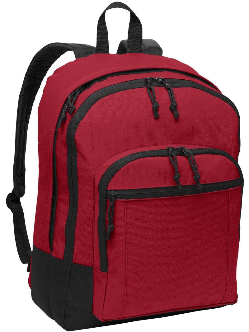 Port Authority Basic Backpack-Regular-Port Authority-Red-Thread Logic