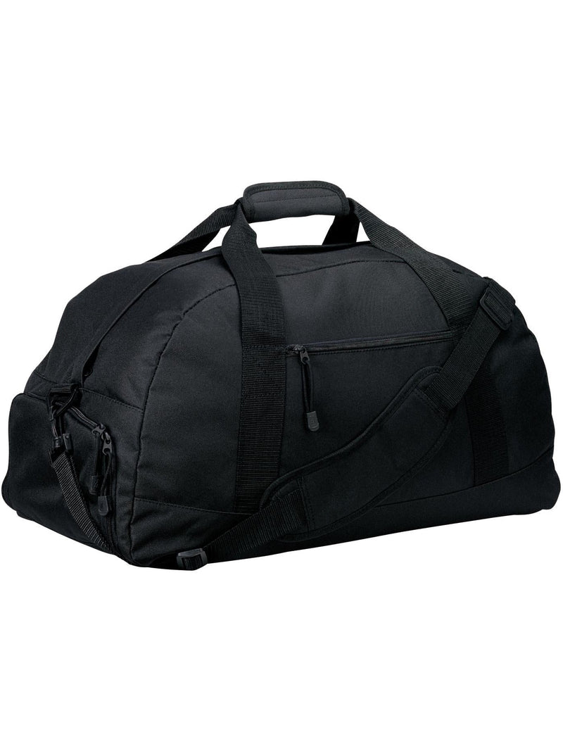 no-logo Port Authority Basic Large Duffel-Regular-Port Authority-Black-Thread Logic