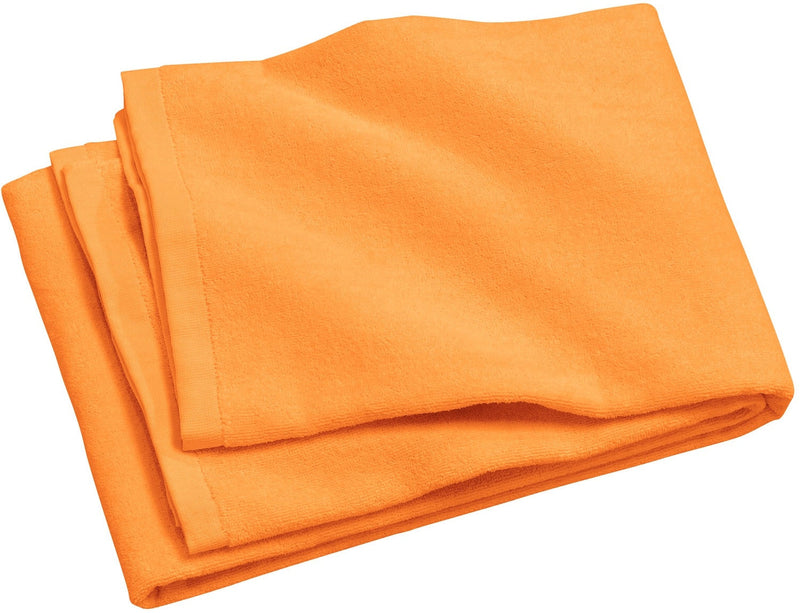 no-logo Port Authority Beach Towel-Regular-Port Authority-Tangerine-1 Size-Thread Logic