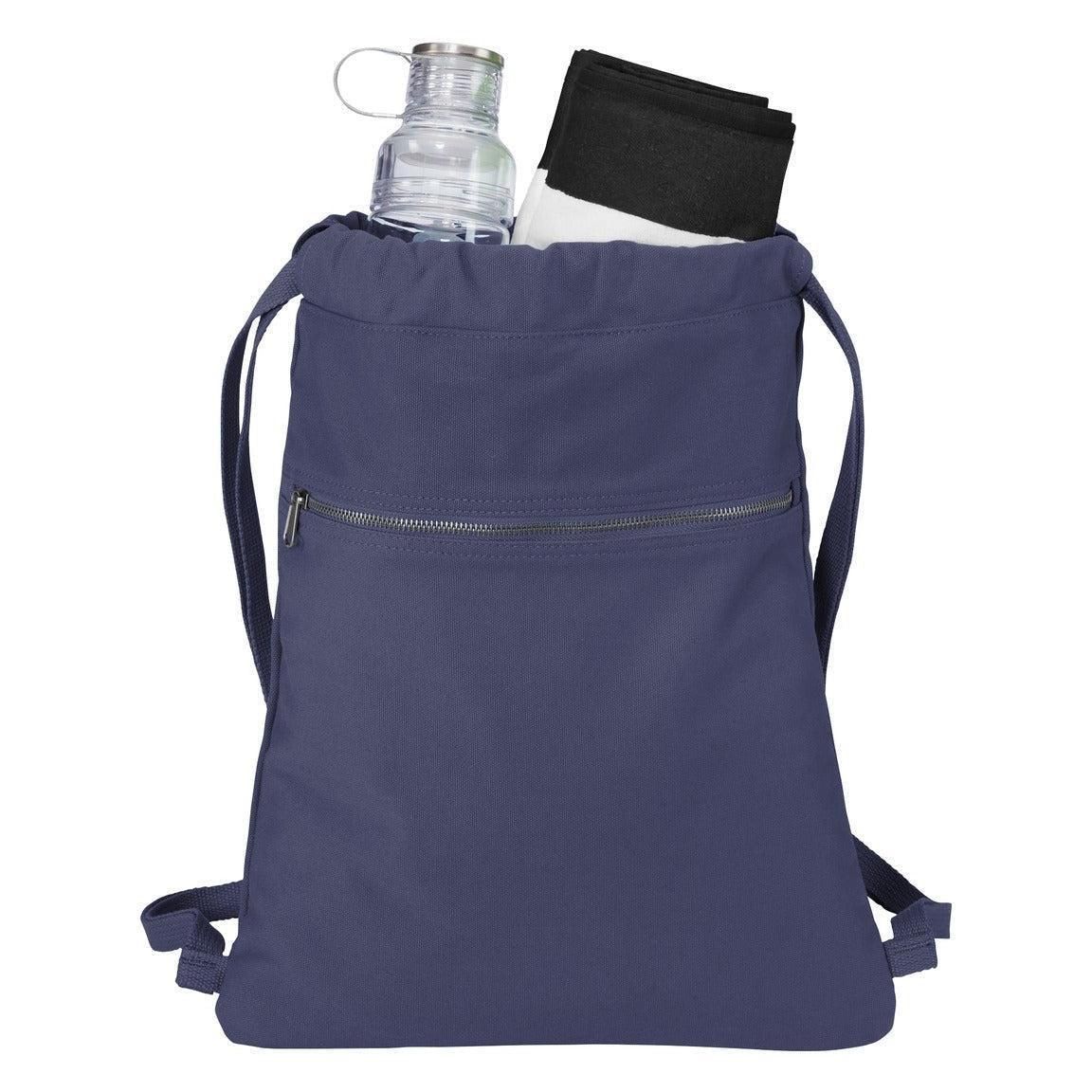 no-logo Port Authority Beach Wash Cinch Pack-Regular-Port Authority-Denim Blue-Thread Logic