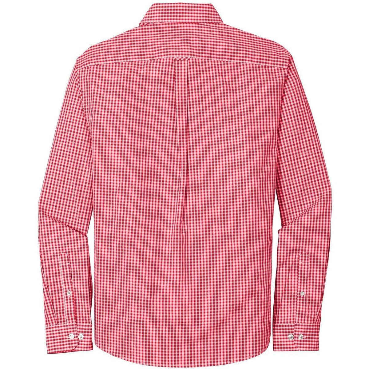 no-logo Port Authority Broadcloth Gingham Easy Care Shirt-Dress Shirts-Port Authority-Thread Logic