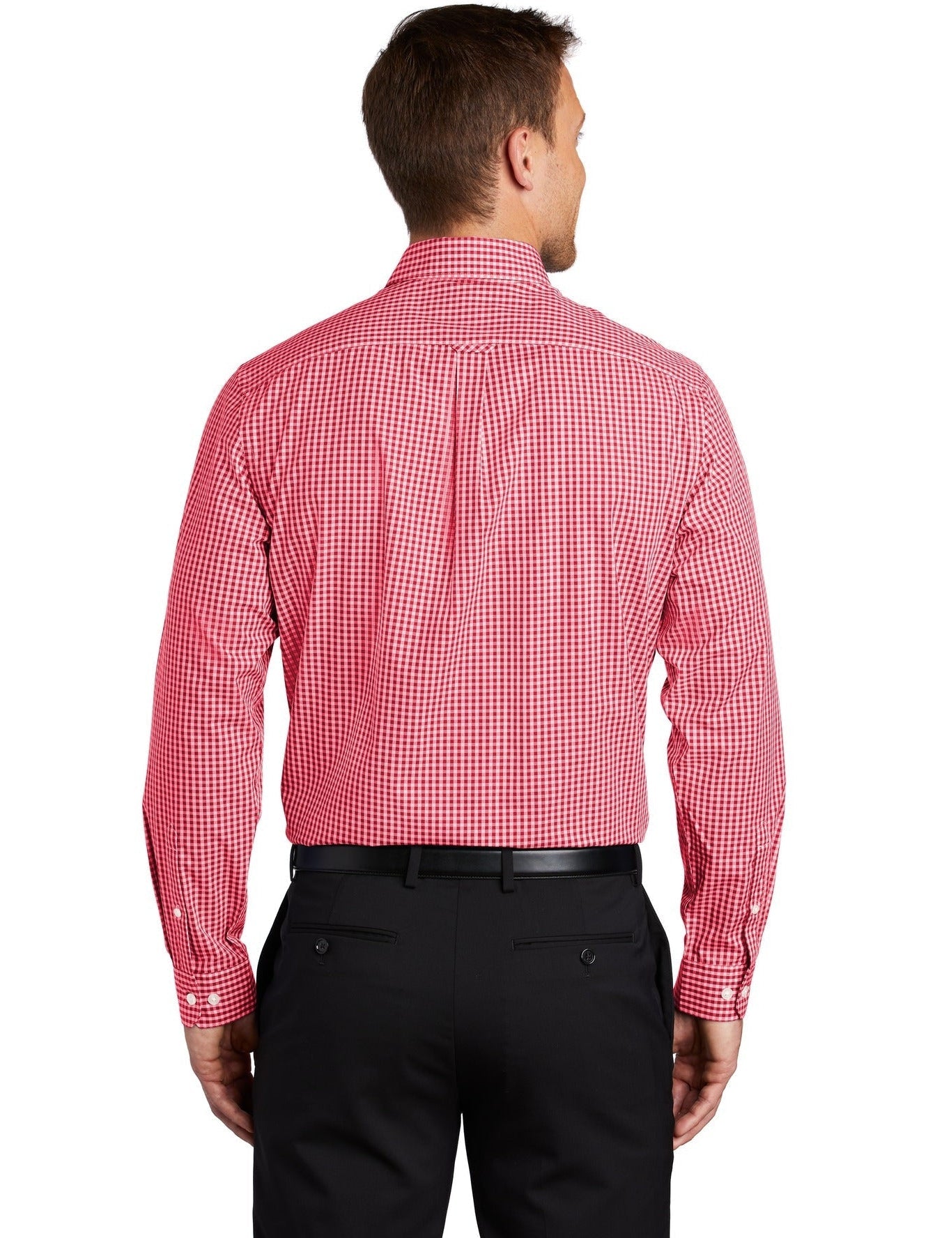 no-logo Port Authority Broadcloth Gingham Easy Care Shirt-Regular-Port Authority-Thread Logic